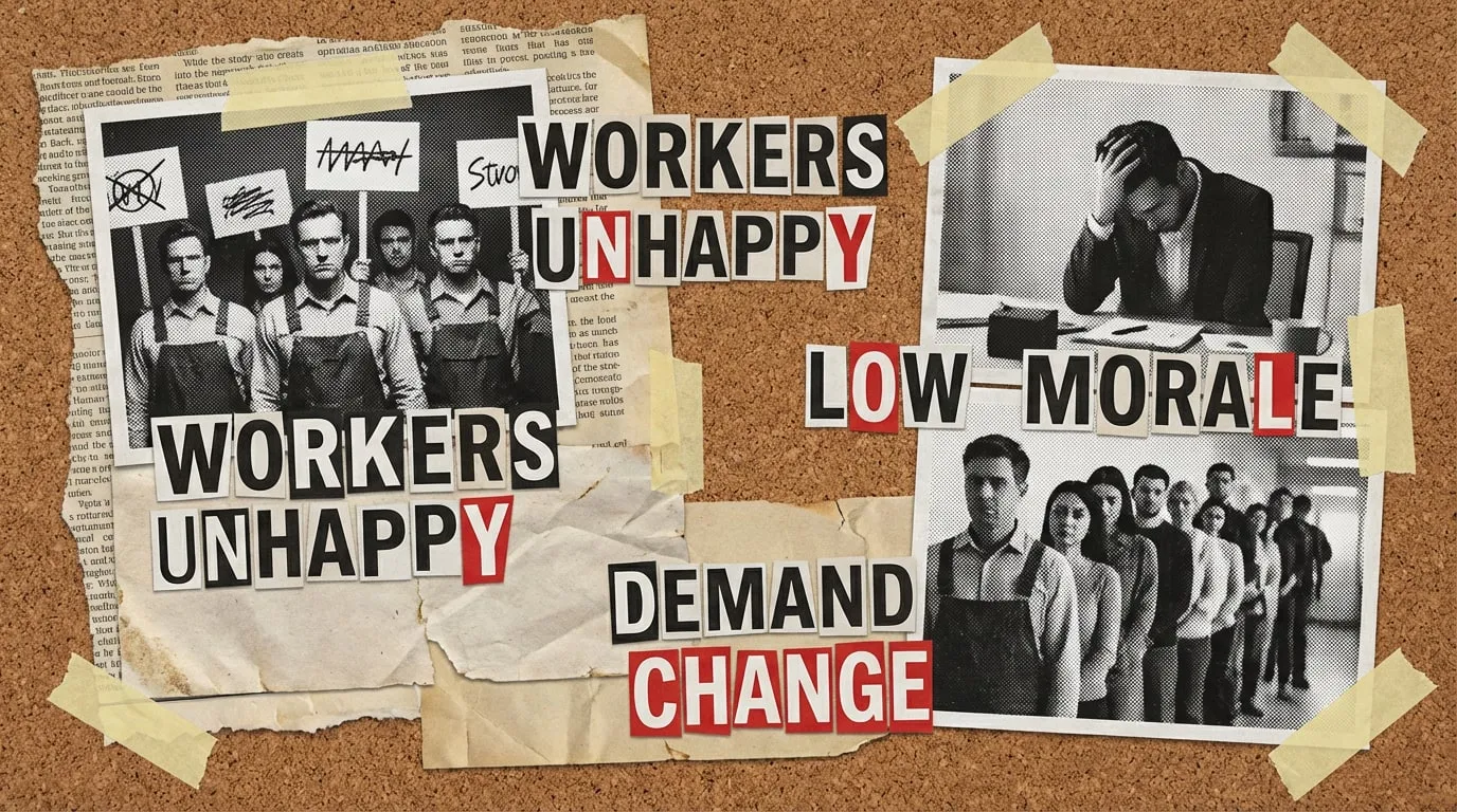 people not happy