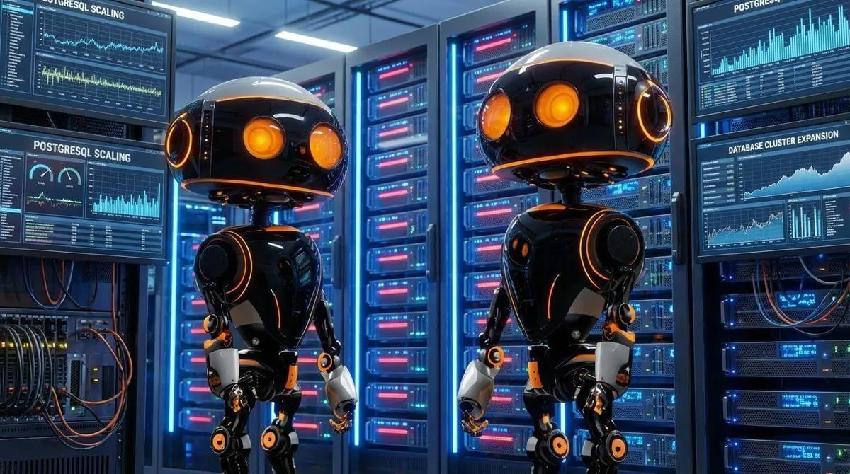 מפתחי AI עובדים על מערכת סוכנים